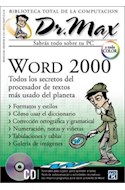 Papel WORD 2000 [DR MAX] (BIBLIOTECA TOTAL DE LA COMPUTACION)[C/CD ROM]