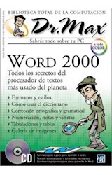 Papel WORD 2000 [DR MAX] (BIBLIOTECA TOTAL DE LA COMPUTACION)[C/CD ROM]