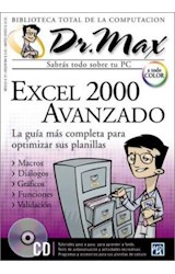 Papel EXCEL 2000 AVANZADO [DR MAX] (BIBLIOTECA TOTAL DE LA COMPUTACION) [C/CD ROM]