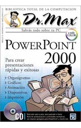 Papel POWERPOINT 2000 [DR MAX] (BIBLIOTECA TOTAL DE LA COMPUTACION) [C/CD ROM]