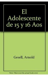 Papel ADOLESCENTE DE 15 Y 16 AÑOS (BIBLIOTECA EDUCADOR CONTEMPORANEO 26046)
