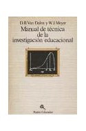 Papel MANUAL DE TECNICA DE LA INVESTIGACION EDUCACIONAL (EDUCADOR 26004)