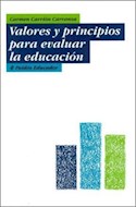 Papel VALORES Y PRINCIPIOS PARA EVALUAR LA EDUCACION (EDUCADOR 26162)