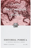 Papel BREVE HISTORIA DEL MUNDO (COLECCION SEPAN CUANTOS 691) (RUSTICA)