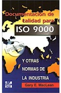 Papel DOCUMENTACION DE CALIDAD PARA ISO 9000 Y OTRAS NORMAS D