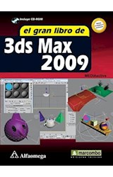 Papel GRAN LIBRO DE 3DS MAX 2009 [C/CD ROM] (MEDIAACTIVE)