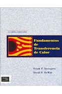 Papel FUNDAMENTOS DE TRANSFERENCIA DE CALOR [4/EDICION]