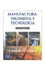 Papel MANUFACTURA INGENIERIA Y TECNOLOGIA [5 EDICION]