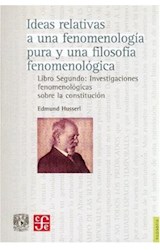 Papel IDEAS RELATIVAS A UNA FENOMENOLOGIA PURA Y UNA FILOSOFIA FENOMENOLOGICA 2 (FILOSOFIA)