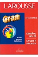 Papel GRAN DICCIONARIO ESPAÑOL/INGLES ENGLISH/SPANISH4