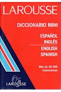 Papel DICCIONARIO MINI ESPAÑOL/INGLES-ENGLISH/SPANISH MAS DE