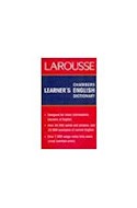 Papel DICCIONARIO LAROUSSE LEARNER'S CHAMBERS ENGLISH DICTION