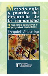 Papel METODOLOGIA Y PRACTICA DEL DESARROLLO DE LA COMUNIDAD (COL. POLITICA - SERVICIOS Y TRABAJO SOCIAL)