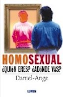 Papel HOMOSEXUAL QUIEN ERES ADONDE VAS