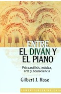 Papel ENTRE EL DIVAN Y EL PIANO PSICOANALISIS MUSICA ARTE Y N