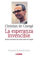 Papel ESPERANZA INVENCIBLE ESCRITOS ESENCIALES DEL MONJE MARTIR DE ARGELIA