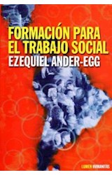 Papel FORMACION PARA EL TRABAJO SOCIAL