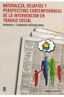 Papel NATURALEZA DESAFIOS Y PERSPECTIVAS CONTEMPORANEAS DE LA INTERVENCION EN TRABAJO SOCIAL
