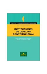 Papel INSTITUCIONES DE DERECHO CONSTITUCIONAL (COLECCION BIBL  IOTECA PROFESIONAL Y EMPRESARIA)