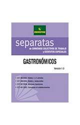 Papel GASTRONOMICOS VERSION 1.0 (SEPARATAS DE CONVENIOS COLEC  TIVOS DE TRABAJO Y ESTATUTOS ESPECI