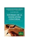 Papel INFORMES DE LA SINDICATURA CONCURSAL (COLECCION BIBLIOT  ECA PROFESIONAL Y EMPRESARIA)