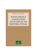 Papel PRINCIPIOS Y GARANTIAS APLICABLES EN MATERIA PENAL (RUSTICA)