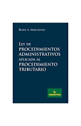 Papel LEY DE PROCEDIMIENTOS ADMINISTRATIVOS APLICADA AL PROCEDIMIENTO TRIBUTARIO (CARTONE)