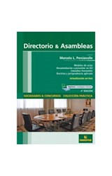 Papel DIRECTORIO & ASAMBLEAS (COLECCION PRACTICA SOCIEDADES &  CONCURSOS)