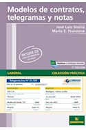 Papel MODELOS DE CONTRATOS TELEGRAMAS Y NOTAS (7 EDICION) (INCLUYE CD CON LOS MODELOS S/CARGO)
