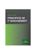 Papel PRINCIPIOS DE IT MANAGEMENT (RUSTICO)
