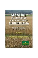 Papel MANUAL DE IMPUESTOS EN LA ACTIVIDAD AGROPECUARIA (CARTO  NE)