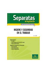 Papel HIGIENE Y SEGURIDAD EN EL TRABAJO (SEPARATAS DE LEGISLACION)