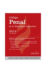 Papel CODIGO PENAL DE LA REPUBLICA ARGENTINA 2014 (INCLUYE CD  )