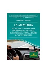 Papel MEMORIA SOCIEDADES COMERCIALES COOPERATIVAS MUTUALES FU  NDACIONES FORMALIDADES Y CASOS ESPE