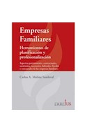 Papel EMPRESAS FAMILIARES HERRAMIENTAS DE PLANIFICACION Y PROFESIONALIZACION (CARTONE)