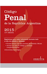 Papel CODIGO PENAL DE LA REPUBLICA ARGENTINA 2015 (14 EDICION  )