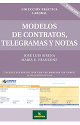 Papel MODELOS DE CONTRATOS TELEGRAMAS Y NOTAS [8 ED] (COLECCION PRACTICA LABORAL) (ACTUALIZACION ON-LINE)