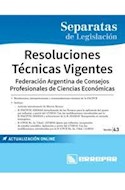 Papel RESOLUCIONES TECNICAS VIGENTES [SEPARATAS DE LEGISLACION] [VERSION 4.4] [ACTUALIZACION ONLINE]