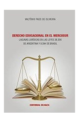 Papel DERECHO EDUCACIONAL EN EL MERCOSUR LAGUNAS JURIDICAS EN  LAS LEYES 26.206 DE ARGENTINA Y 9.