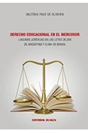 Papel DERECHO EDUCACIONAL EN EL MERCOSUR LAGUNAS JURIDICAS EN  LAS LEYES 26.206 DE ARGENTINA Y 9.