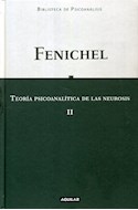 Papel TEORIA PSICOANALITICA DE LA NEUROSIS II (BIBLIOTECA DE PSICOANALISIS)