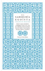 Papel DE LA SABIDURIA EGOISTA (COLECCION GREAT IDEAS)