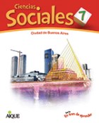 Papel CIENCIAS SOCIALES 7 AIQUE SERIE EN TREN DE APRENDER CIUDAD DE BUENOS AIRES (NOVEDAD 2013)