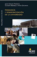 Papel PEDAGOGIA Y DEMOCRATIZACION DE LA UNIVERSIDAD (NUEVA CA  RRERA DOCENTE)