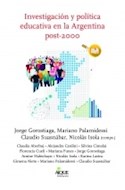 Papel INVESTIGACION Y POLITICA EDUCATIVA EN LA ARGENTINA POST-2000 (COLECCION POLITICA Y EDUCACION) (RUS.)
