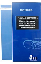 Papel TEXTO Y CONTEXTO (COLECCION BIBLIOTECA ESENCIAL)