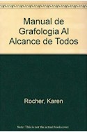 Papel MANUAL DE GRAFOLOGIA AL ALCANCE DE TODOS