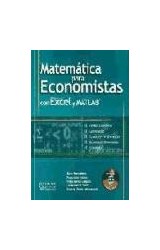 Papel MATEMATICA PARA ECONOMISTAS CON MICROSOFT EXCEL Y MATLA