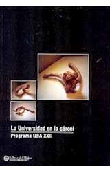 Papel UNIVERSIDAD EN LA CARCEL PROGRAMA UBA XXII (LIBROS DEL ROJAS)