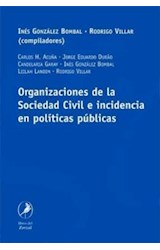 Papel ORGANIZACIONES DE LA SOCIEDAD CIVIL E INCIDENCIA EN POLITICAS PUBLICAS (RUSTICA)